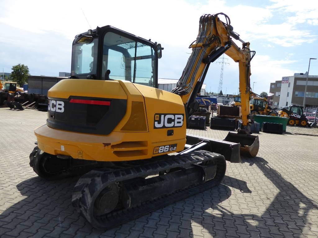 2021 JCB 86C-2-Tab Midibagger, 1.400 mth, Import Auf Lager in der EU — Foto 5 z 16