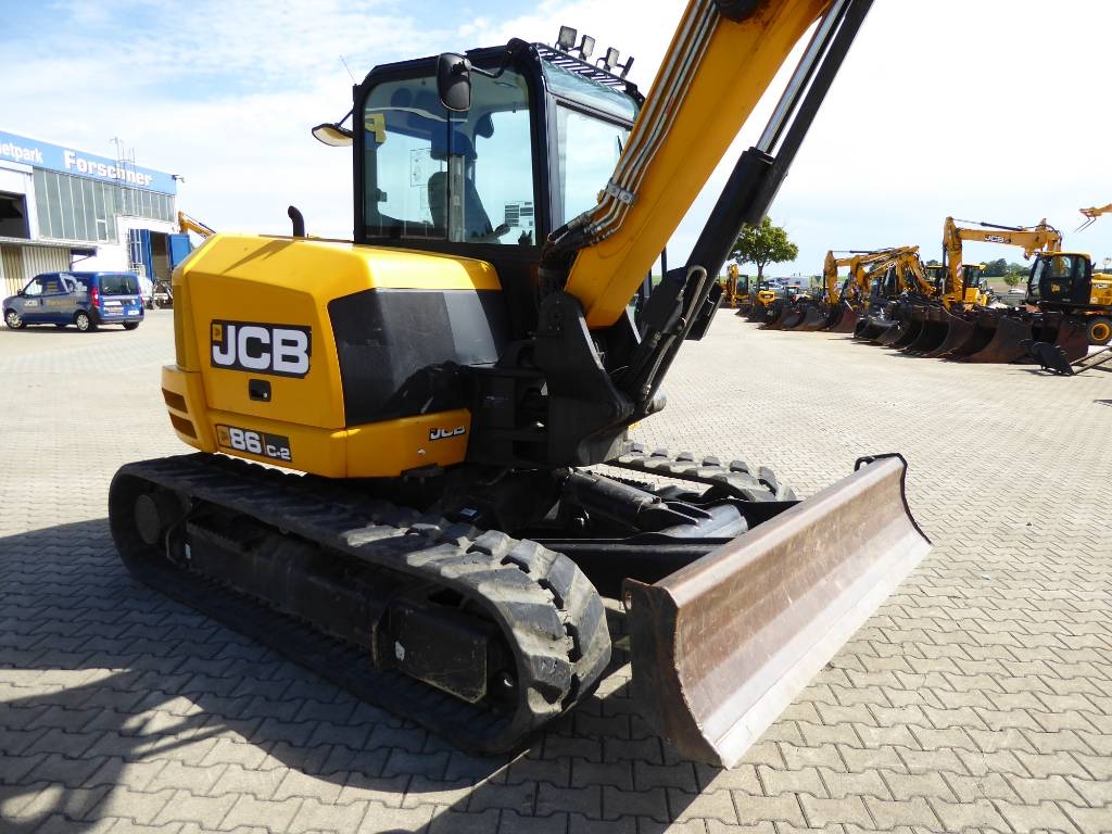 2021 JCB 86C-2-Tab Midibagger, 1.400 mth, Import Auf Lager in der EU — Foto 6 z 16
