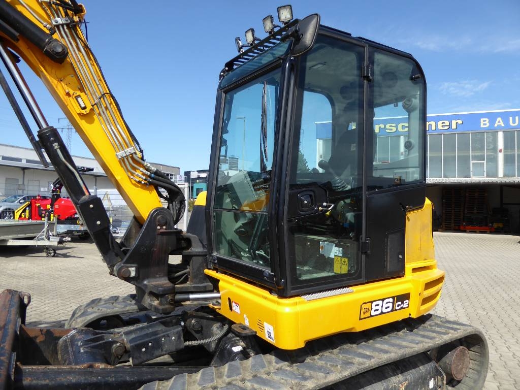 2021 JCB 86C-2-Tab Midibagger, 1.400 mth, Import Auf Lager in der EU — Foto 7 z 16