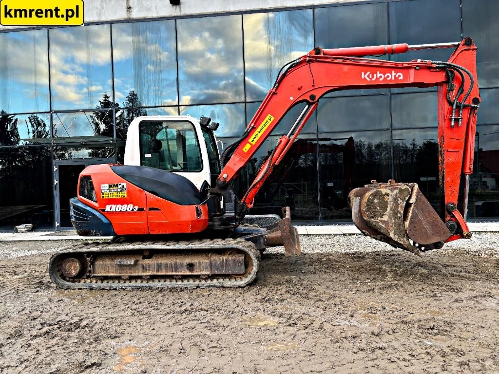 2011 Kubota KX 080-3, 8.266 mth, Import Auf Lager in der EU — Foto 2 z 16