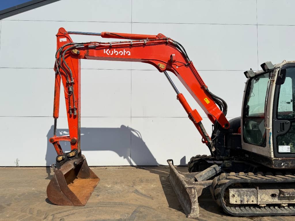 2010 Kubota KX080-3 - Quick Coupler, 3.952 mth, Import Auf Lager in der EU — Foto 11 z 16
