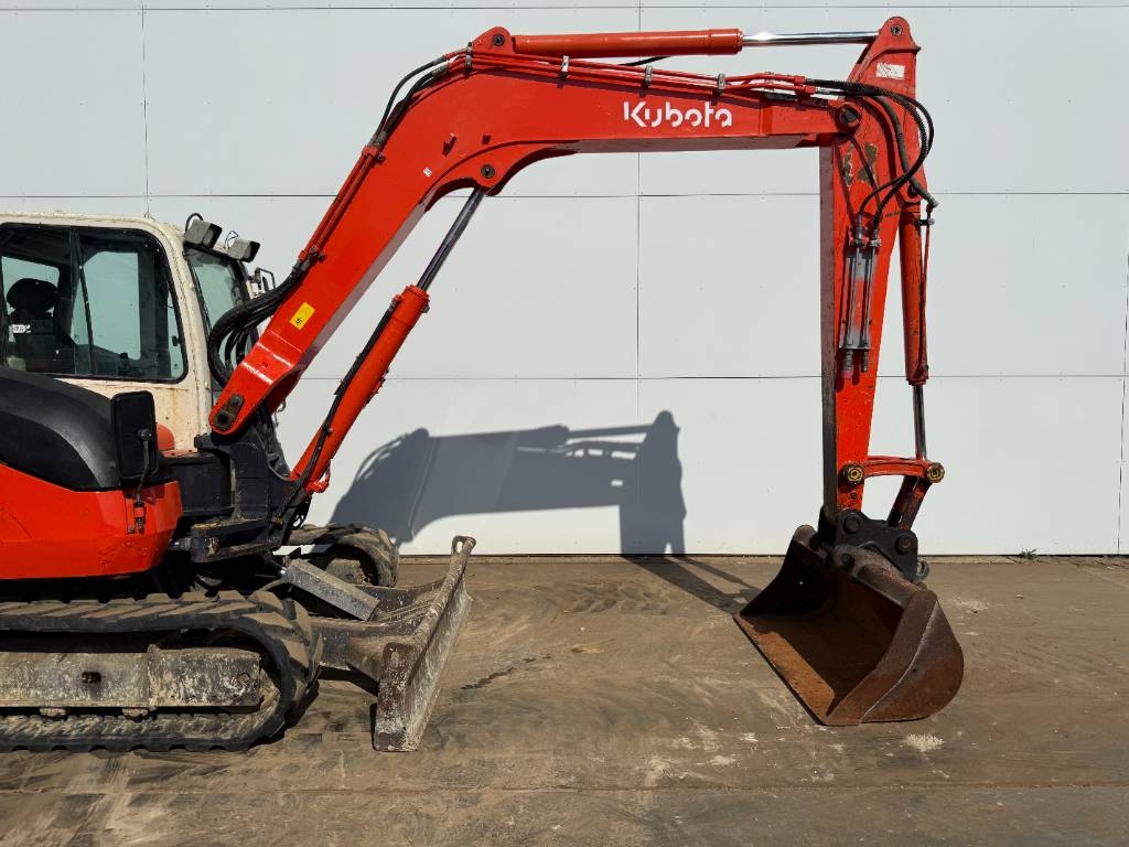 2010 Kubota KX080-3 - Quick Coupler, 3.952 mth, Import Auf Lager in der EU — Foto 12 z 16