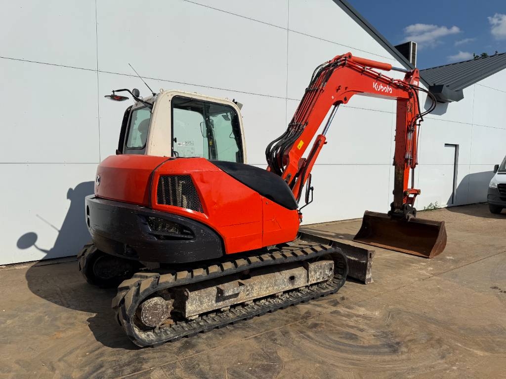 2010 Kubota KX080-3 - Quick Coupler, 3.952 mth, Import Auf Lager in der EU — Foto 5 z 16