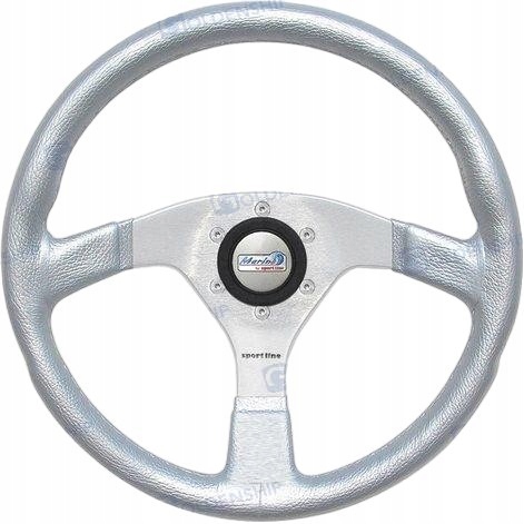 Volant Jachtowa Marina 350mm Srebrna Gs41146, Auf Lager in der EU — Foto 1