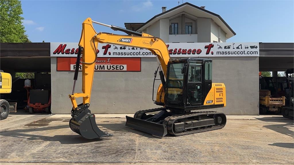 2015 Sany SY75C, 3.230 mth, Import Auf Lager in der EU — Foto 1