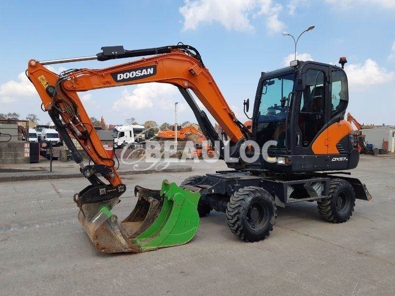 2019 Doosan DX 57 W, 1.300 mth, Import Auf Lager in der EU — Foto 1 | AMECAR 2019 Doosan DX 57 W, 1.300 mth, Import Auf Lager in der EU — Foto 1