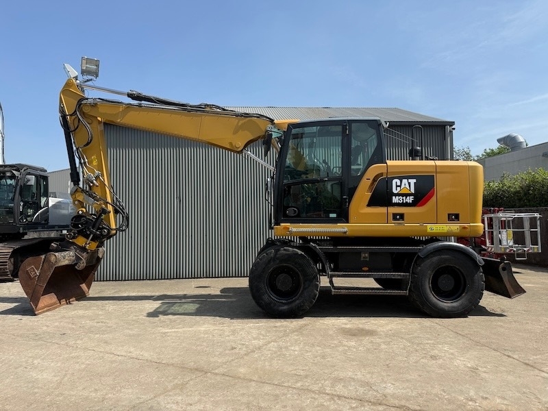 2017 Cat M314F, 9.667 mth, Import Auf Lager in der EU — Foto 1