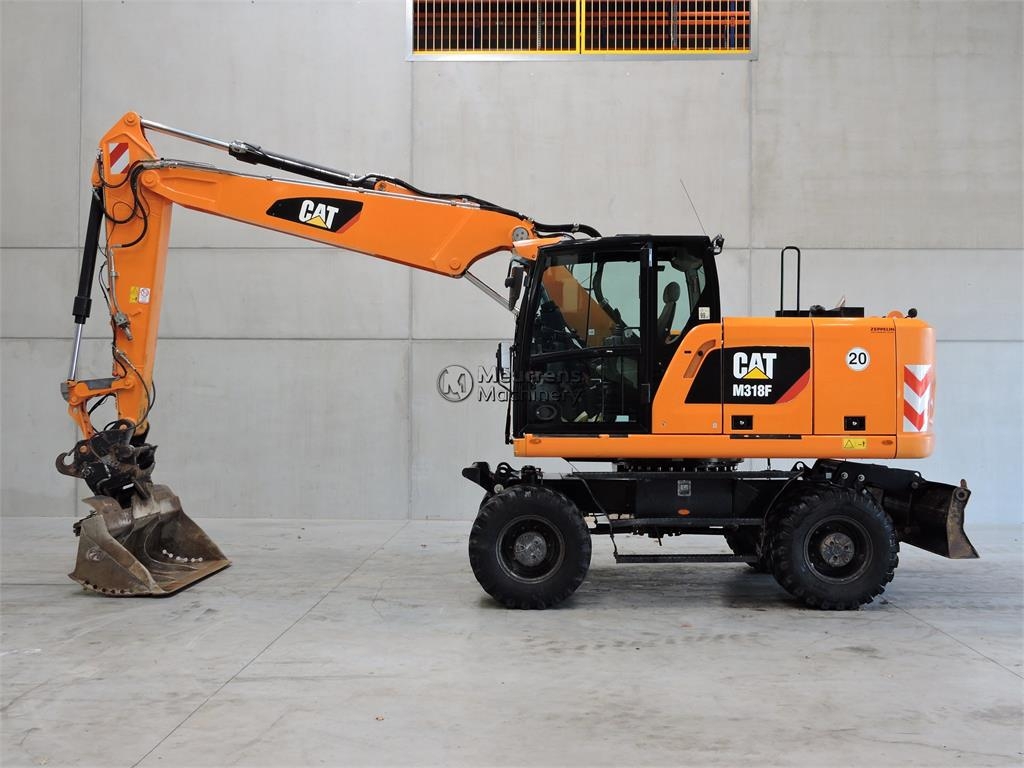 2017 Cat M318F, 10.208 mth, Import Auf Lager in der EU — Foto 1