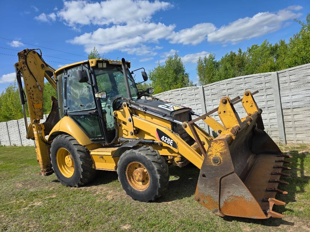 2010 Cat 428 E, 10.200 mth, Import Auf Lager in der EU — Foto 1