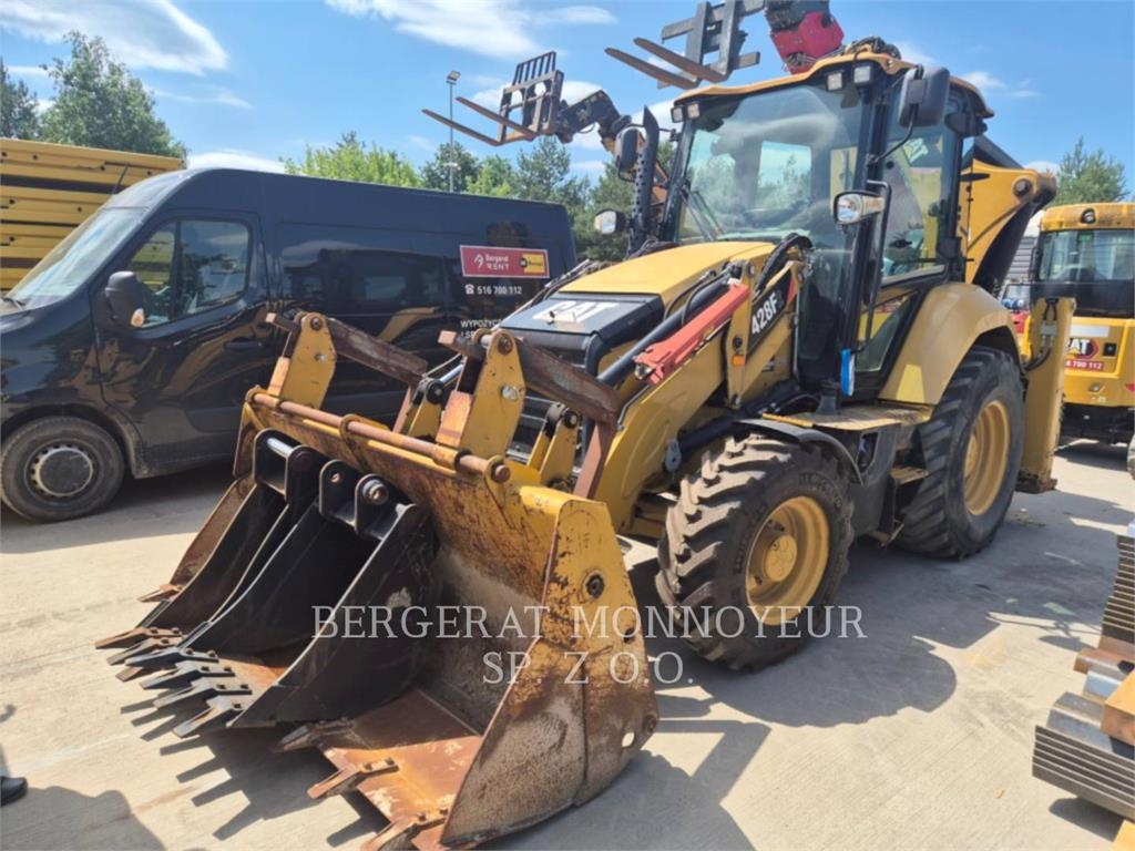 2018 Cat 428F2, 5.983 mth, Import Auf Lager in der EU — Foto 1