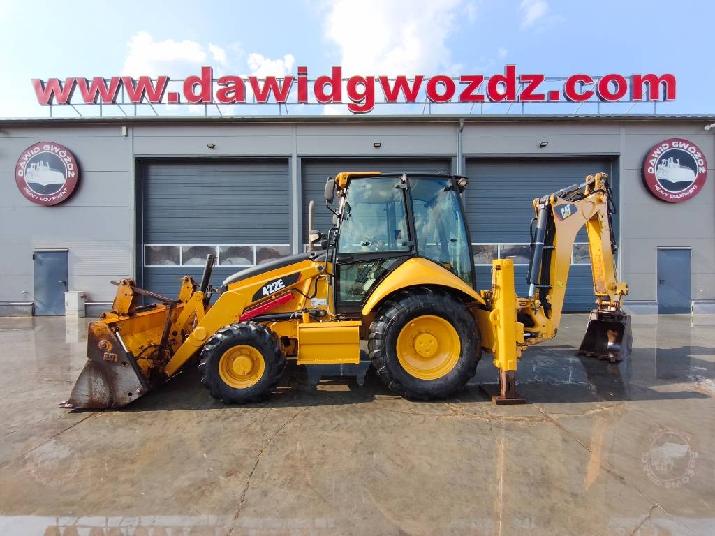 2008 Cat 422 E, Import Auf Lager in der EU — Foto 1