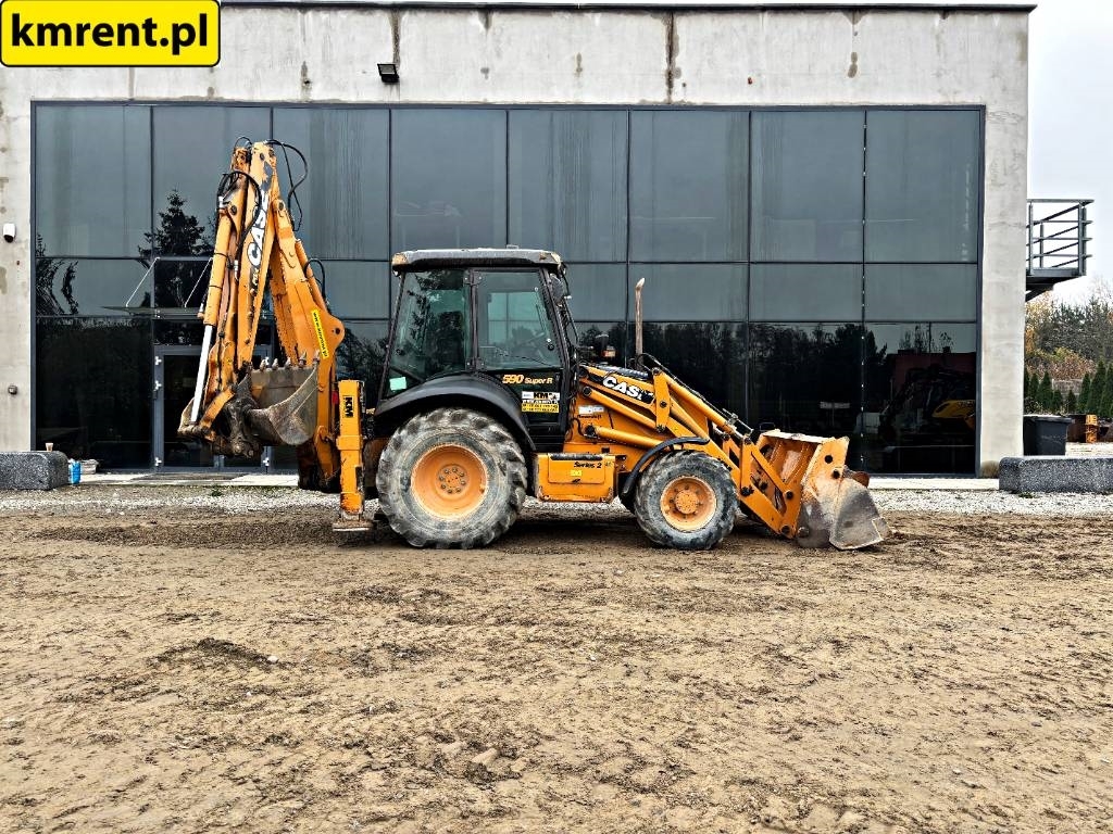 2006 Case 590 SR, 11.617 mth, Import Auf Lager in der EU — Foto 1