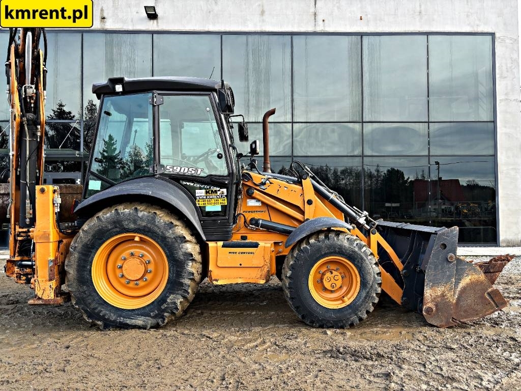 2013 Case 590 ST, 4.191 mth, Import Auf Lager in der EU — Foto 1