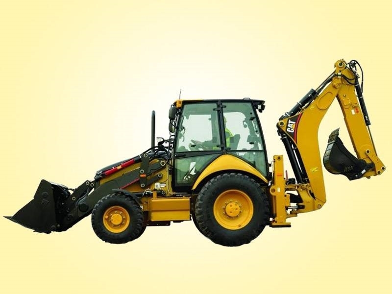 2006 Cat 428 E, 16.000 mth, Import Auf Lager in der EU — Foto 1