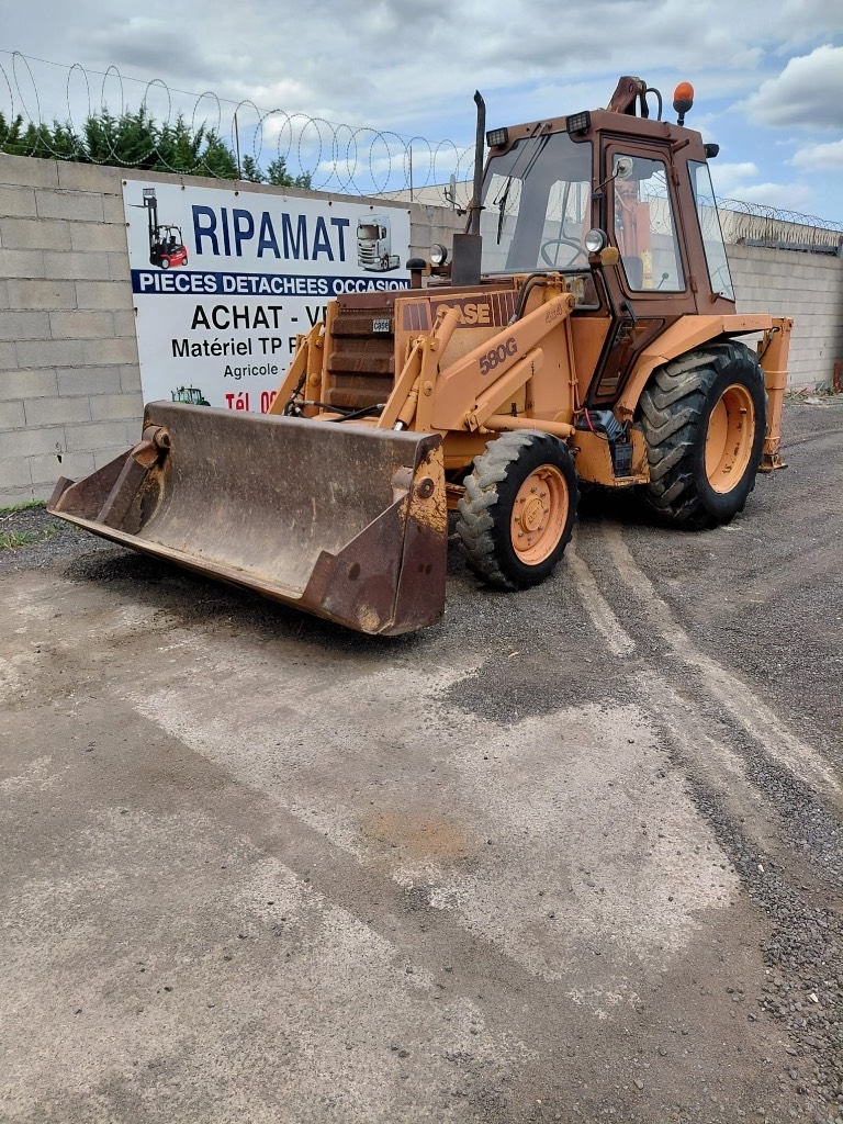 1989 Case 580 G, 7.145 mth, Import Auf Lager in der EU — Foto 1