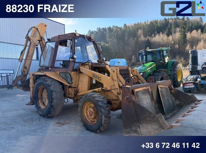 1985 Case 580 G *4x4*, Import Auf Lager in der EU — Foto 1