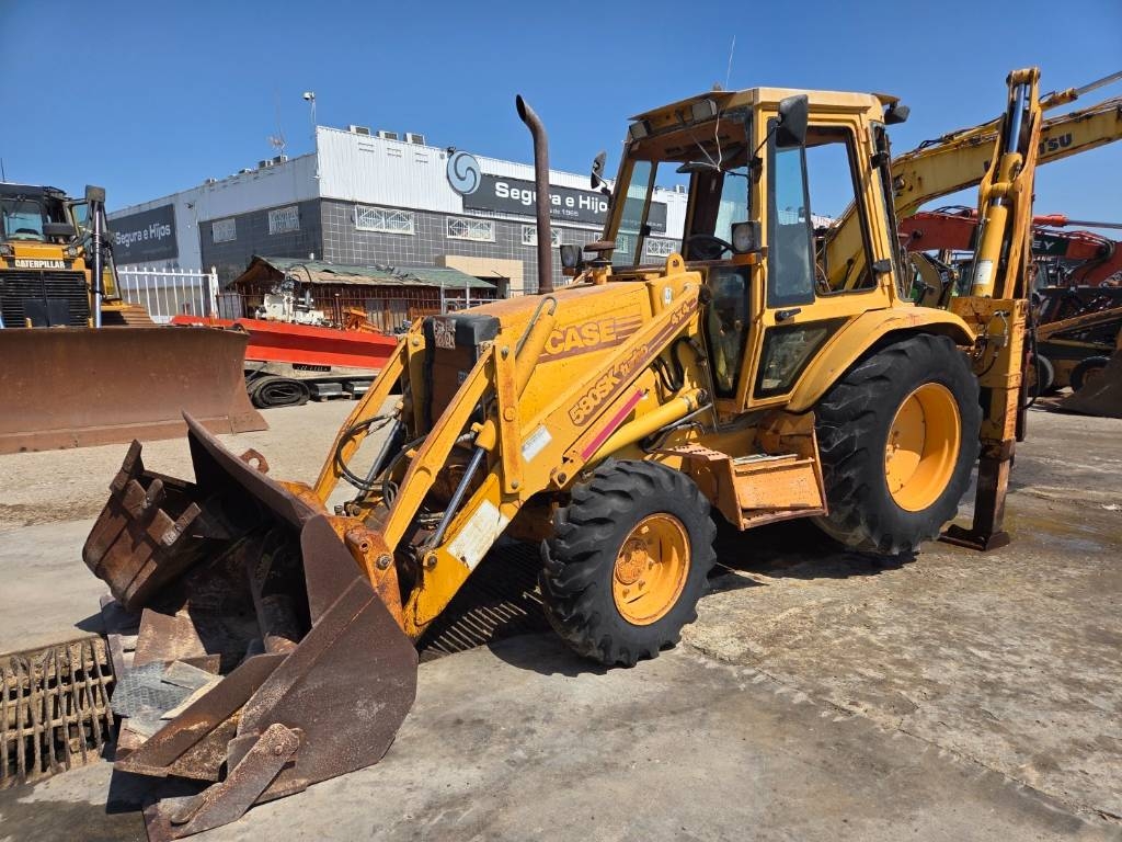 1995 Case 580 SK, 12.247 mth, Import Auf Lager in der EU — Foto 1