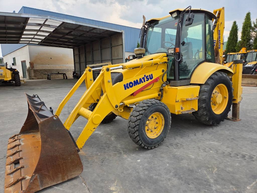 2005 Komatsu WB 93 R-2, 9.854 mth, Import Auf Lager in der EU — Foto 1