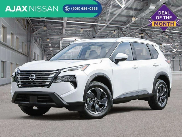 2026 Nissan Rogue SV Moonroof, weiß, 10 km, Import Kanada — Foto 1