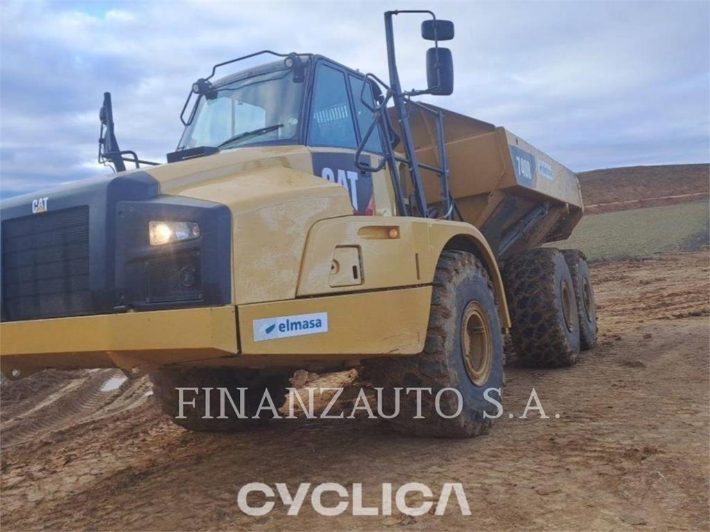 2014 Cat 740B, 17.806 mth, Import Auf Lager in der EU — Foto 1