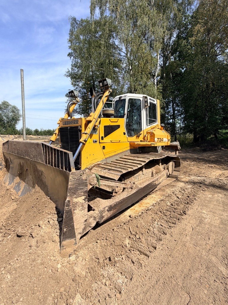 2011 Liebherr 734 LPG, 8.521 mth, Import Auf Lager in der EU — Foto 1