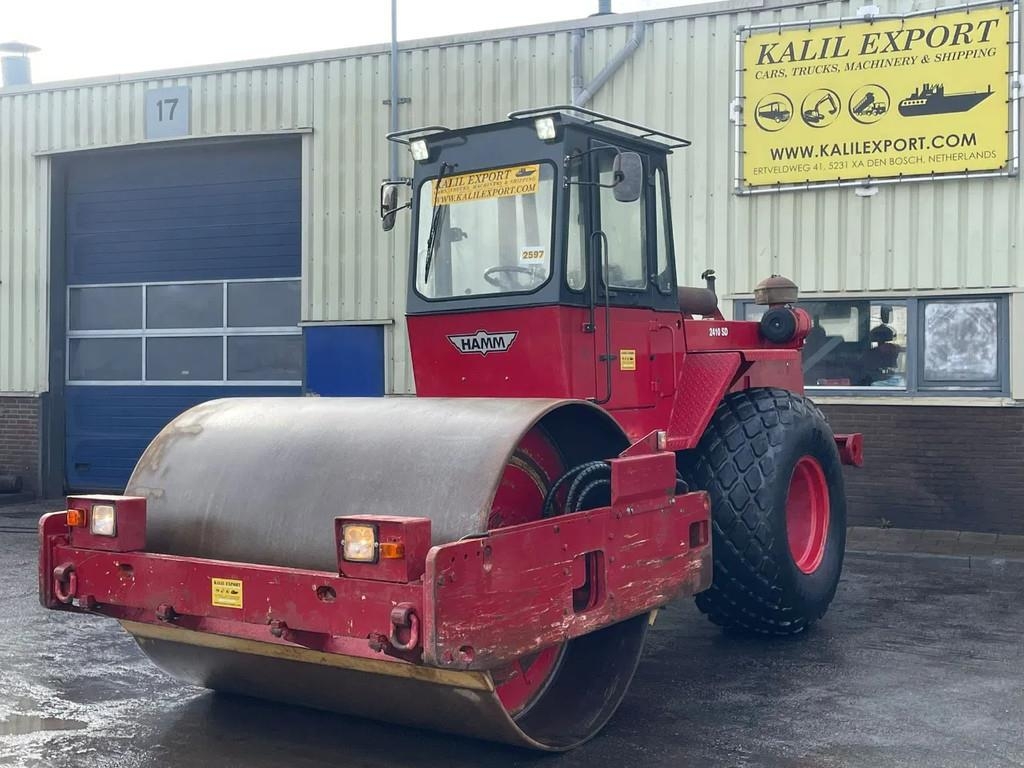 1993 Hamm 2410 SD Compactor Roller Deutz Engine 12, 9.964 mth, Import Auf Lager in der EU — Foto 1