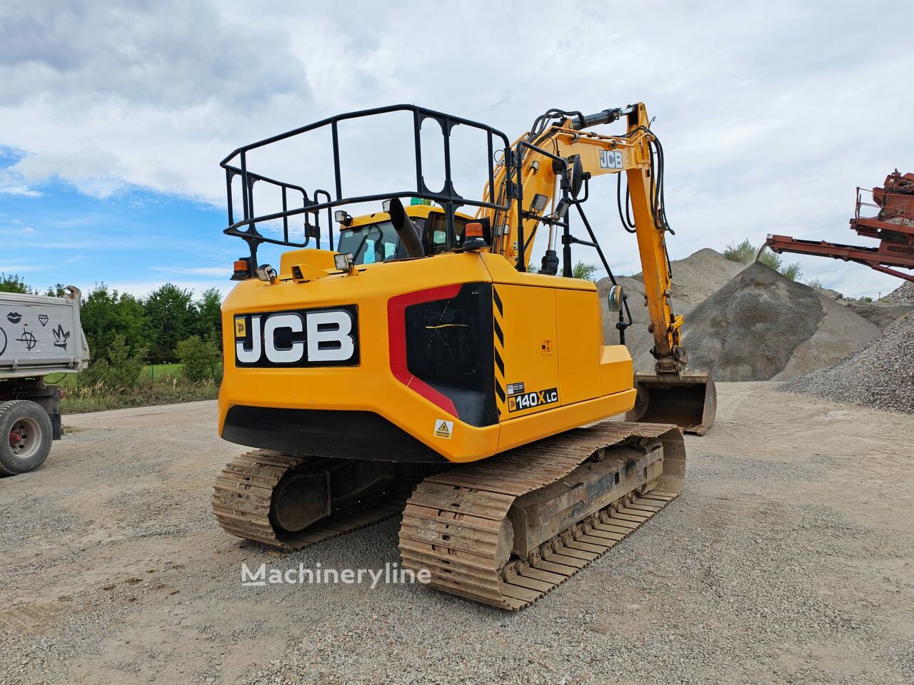 2020 JCB 140X, 8.000 mth, Import Auf Lager in der EU — Foto 7 z 16