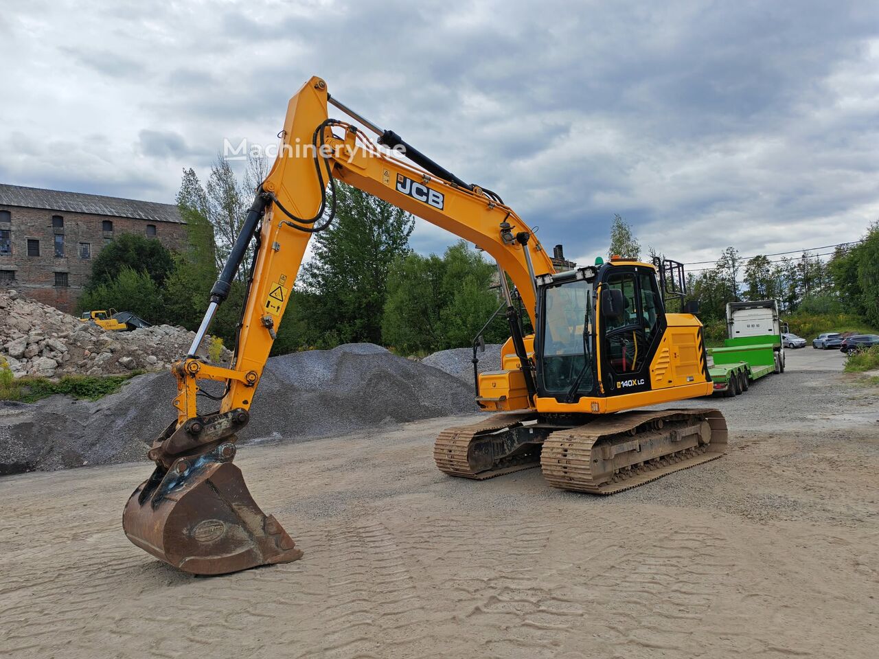 2020 JCB 140X, 8.000 mth, Import Auf Lager in der EU — Foto 9 z 16