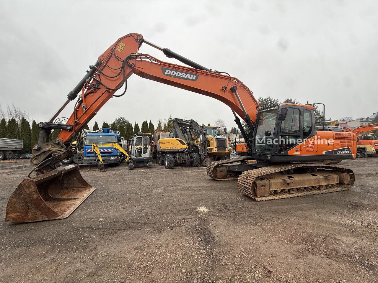 2019 Doosan DX255LC, 8.000 mth, Import Auf Lager in der EU — Foto 4 z 11
