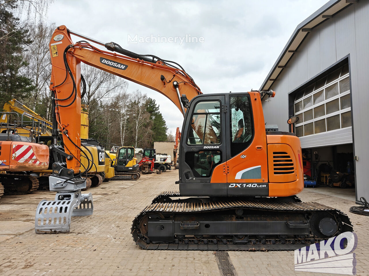 2018 Doosan DX140, 8.961 mth, Import Auf Lager in der EU — Foto 2 z 16