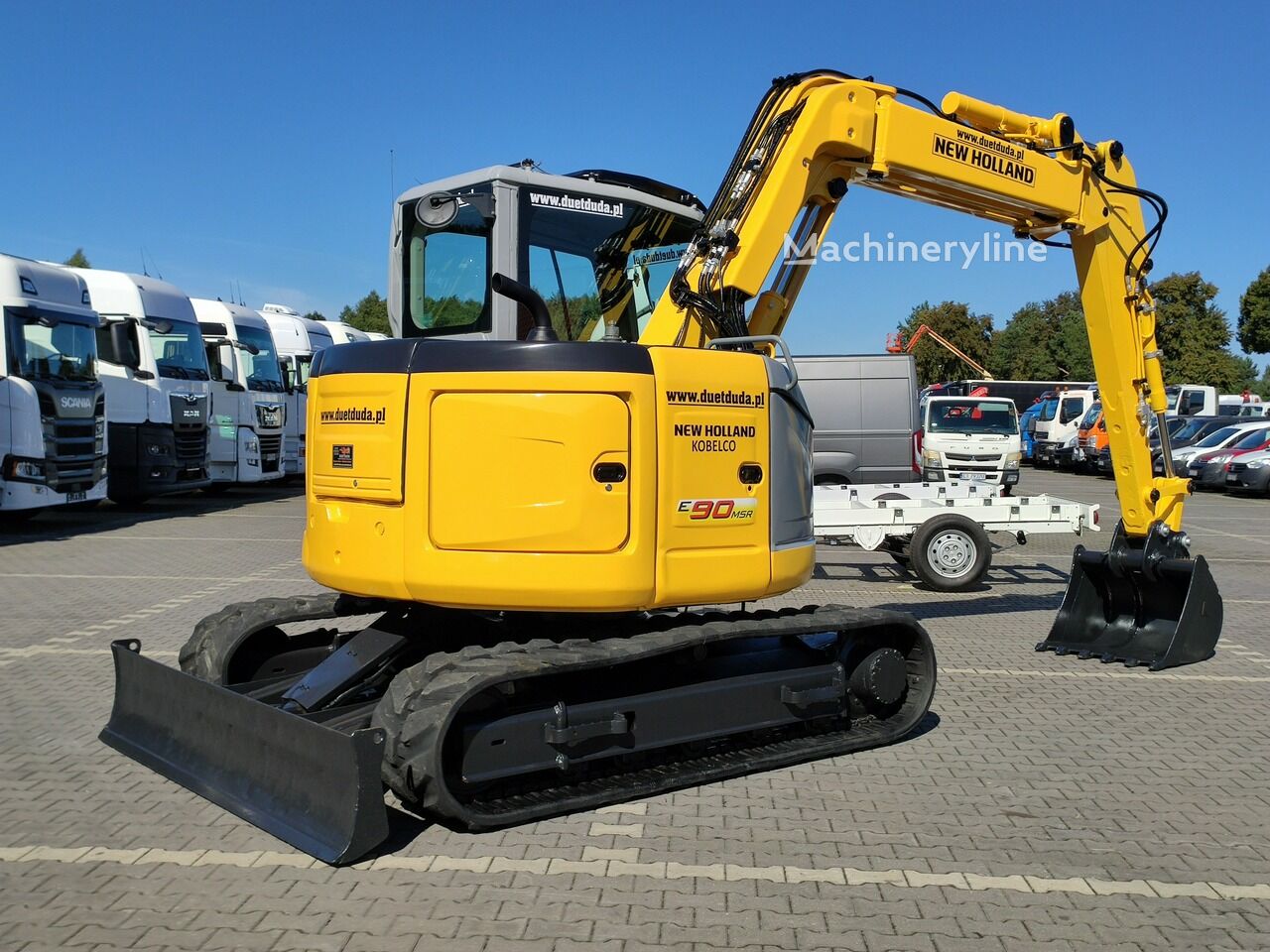 2012 New Holland E90B, Import Auf Lager in der EU — Foto 4 z 16