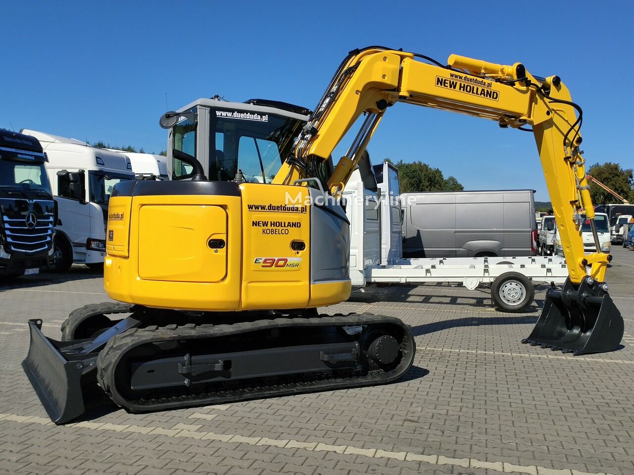 2012 New Holland E90B, Import Auf Lager in der EU — Foto 7 z 16