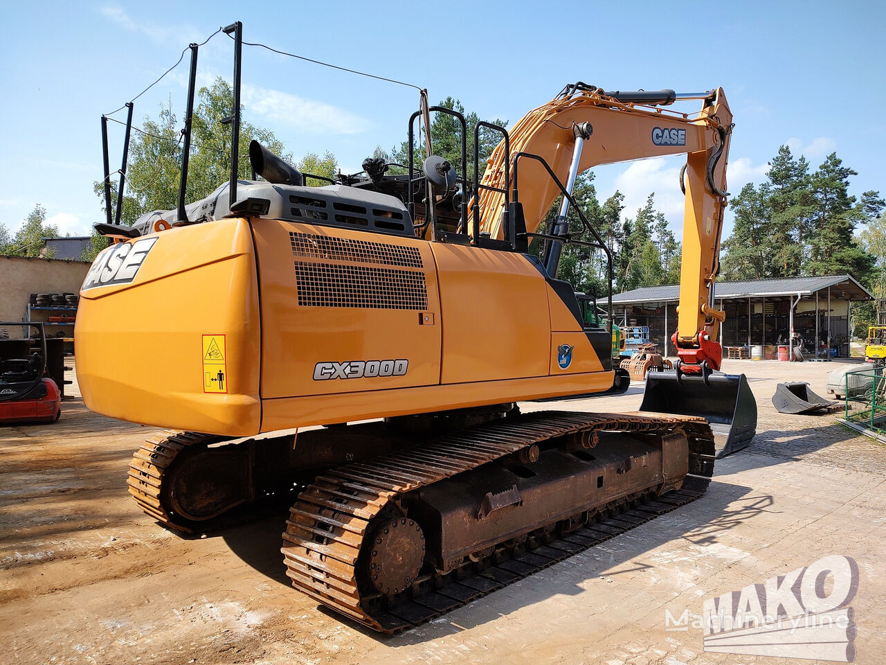 2016 Case CX300D, 9.926 mth, Import Auf Lager in der EU — Foto 4 z 14