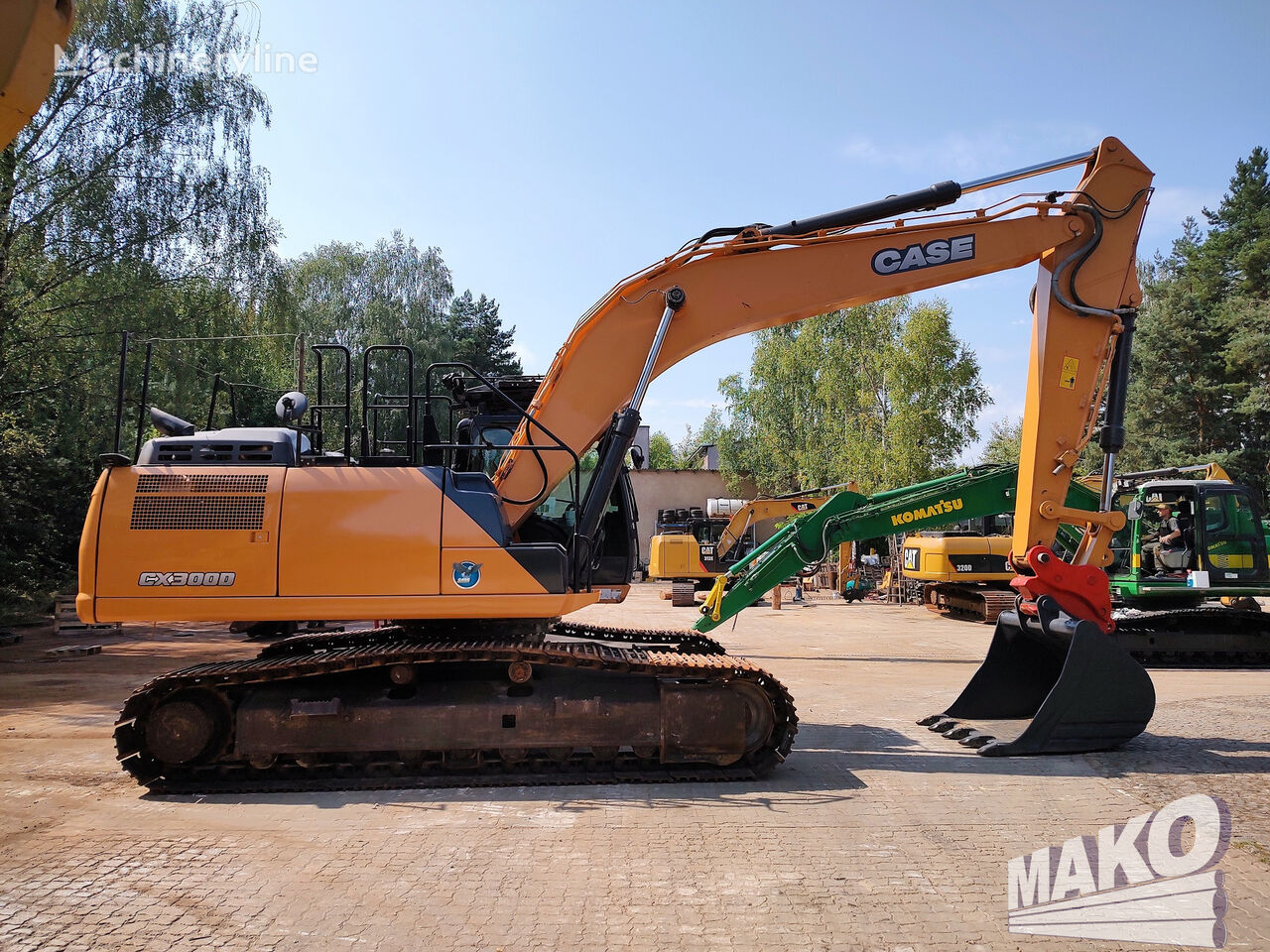 2016 Case CX300D, 9.926 mth, Import Auf Lager in der EU — Foto 5 z 14
