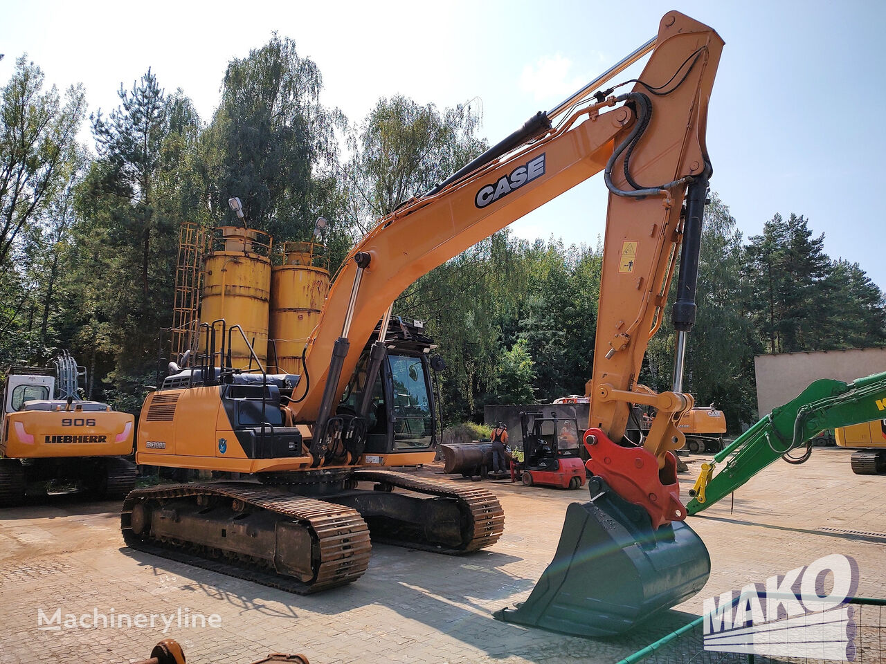 2016 Case CX300D, 9.926 mth, Import Auf Lager in der EU — Foto 6 z 14