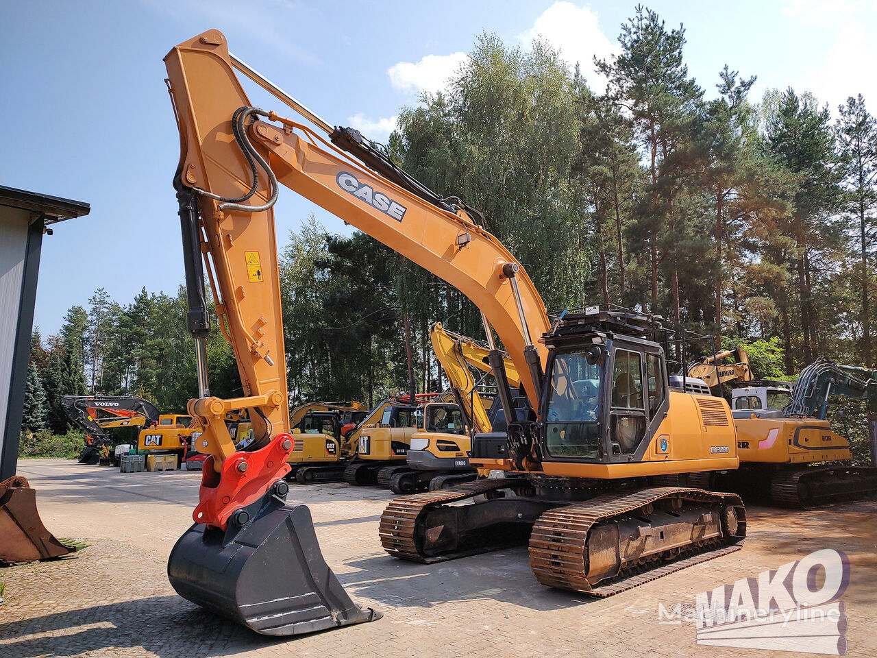 2016 Case CX300D, 9.926 mth, Import Auf Lager in der EU — Foto 7 z 14