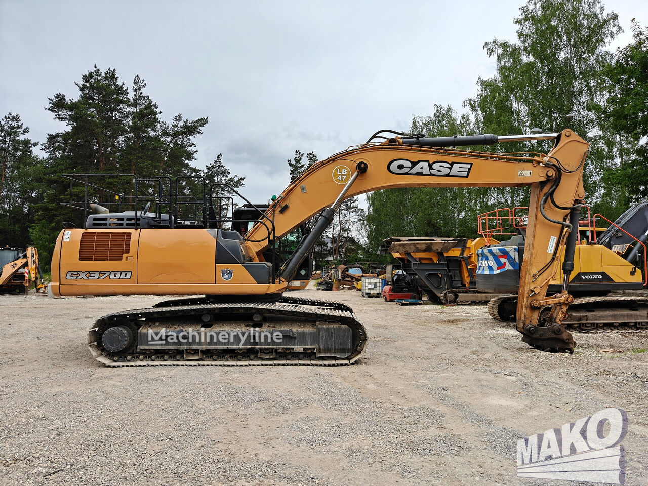 2016 Case CX370, 10.750 mth, Import Auf Lager in der EU — Foto 5 z 12