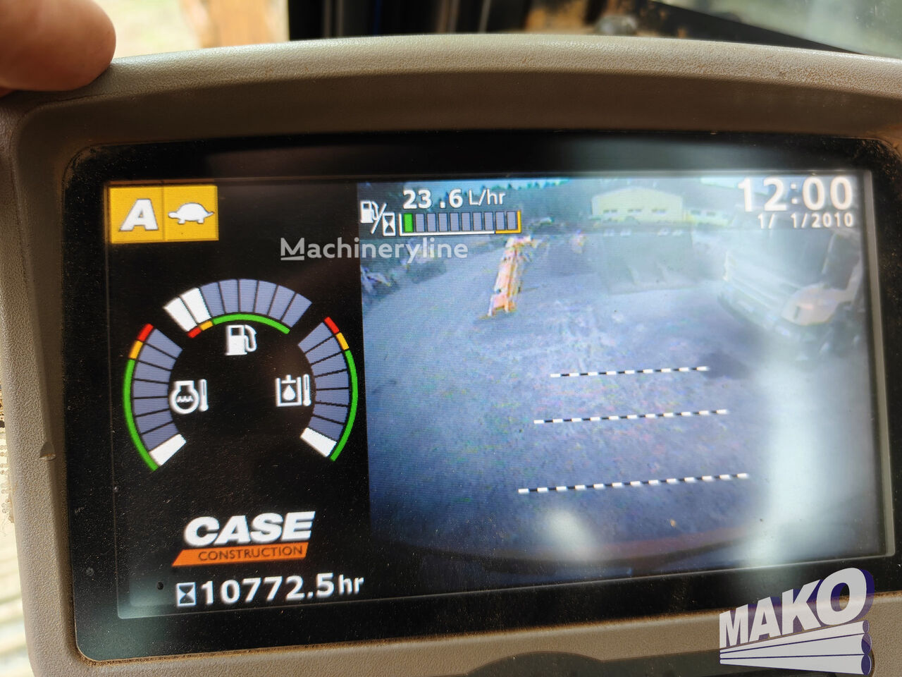 2016 Case CX370, 10.750 mth, Import Auf Lager in der EU — Foto 8 z 12