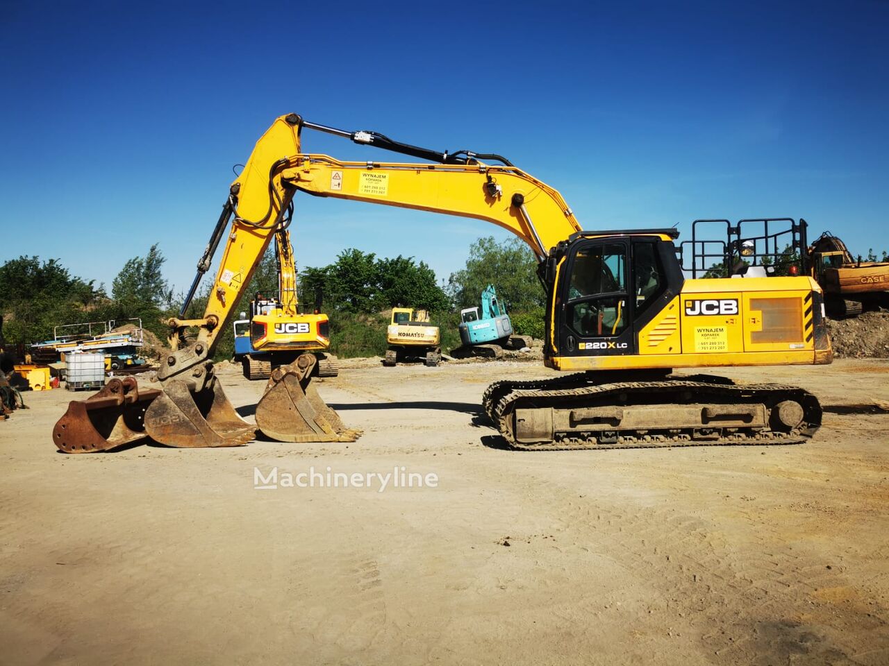 JCB 220X, 10.500 mth, Import Auf Lager in der EU — Foto 2 z 16