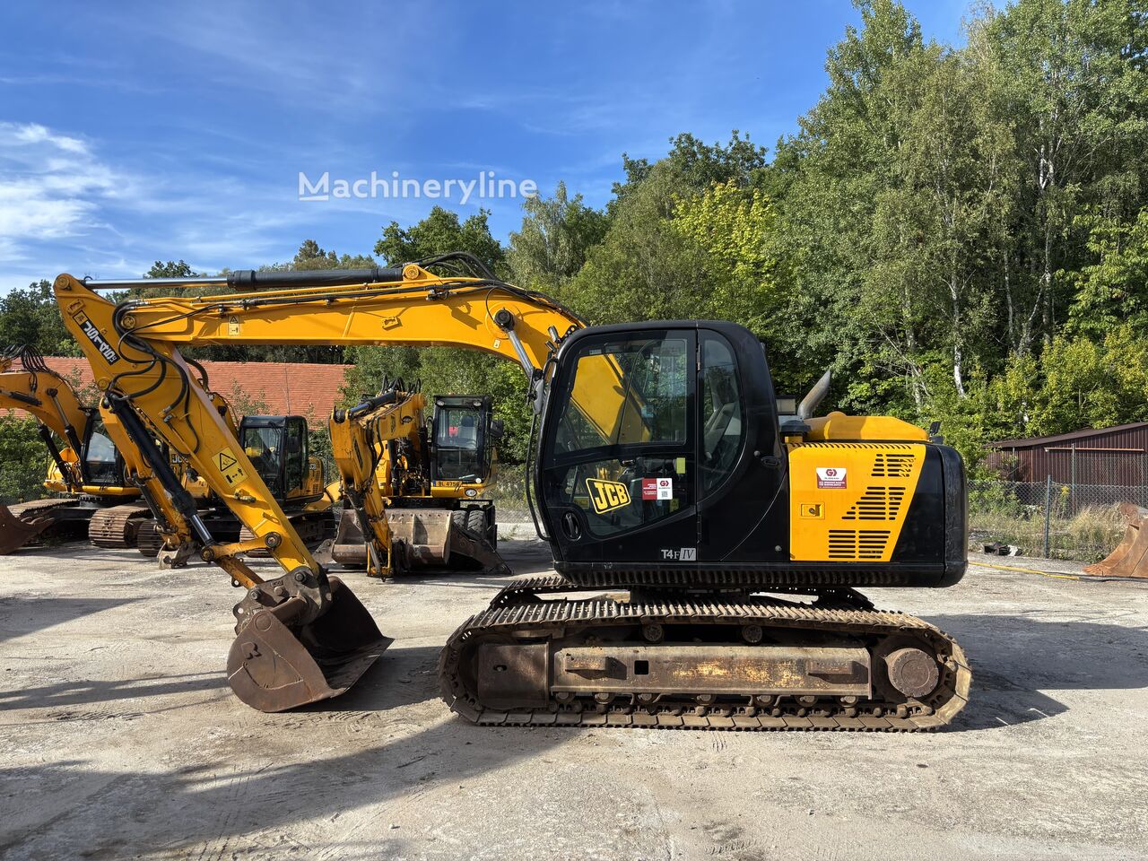 2017 JCB JS145LC, 4.673 mth, Import Auf Lager in der EU — Foto 1