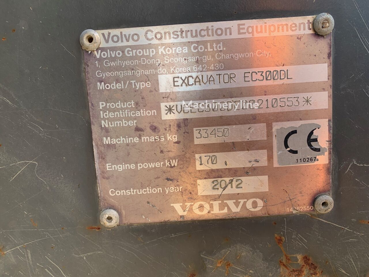 2012 Volvo EC, Import Auf Lager in der EU — Foto 15 z 16