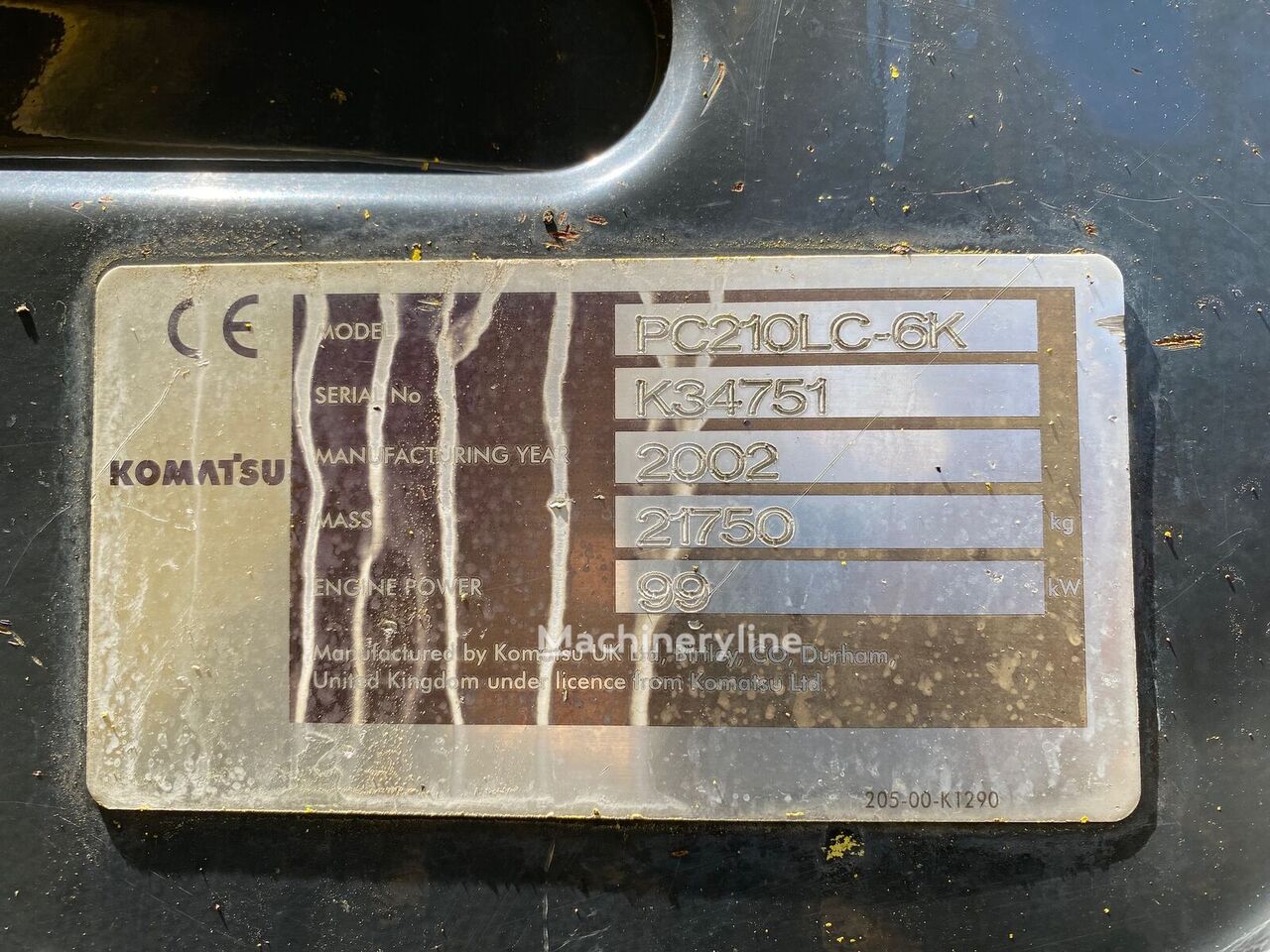 2002 Komatsu PC, Import Auf Lager in der EU — Foto 14 z 14