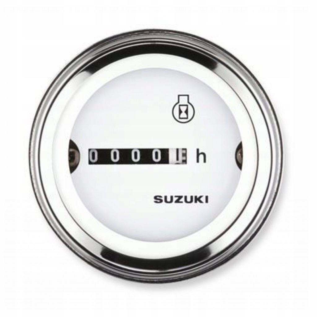 Suzuki - Licznik motohodin, bialy 12V DF9.9 - DF200 > 34500-93J13-000, Auf Lager in der EU — Foto 1