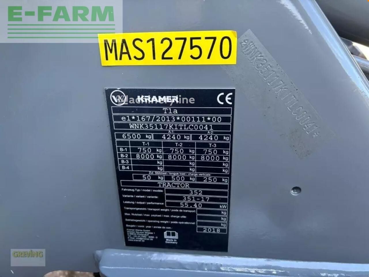 2018 Kramer KL, 6.840 mth, Import Auf Lager in der EU — Foto 13 z 13