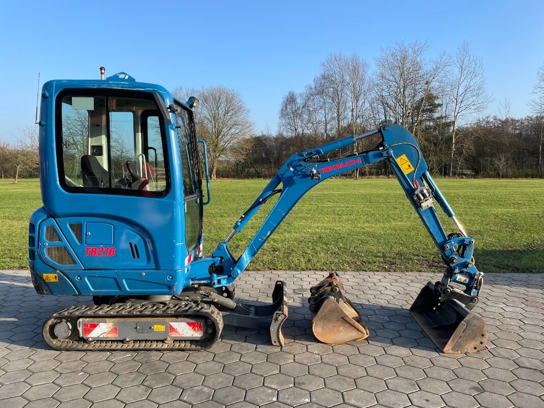 2022 Takeuchi TB216AV4, 1.205 mth, Import Auf Lager in der EU — Foto 3 z 3