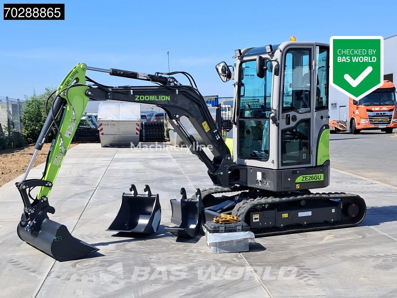 2024 Zoomlion NEW, 10 mth, Import Auf Lager in der EU — Foto 1 | AMECAR 2024 Zoomlion NEW, 10 mth, Import Auf Lager in der EU — Foto 1