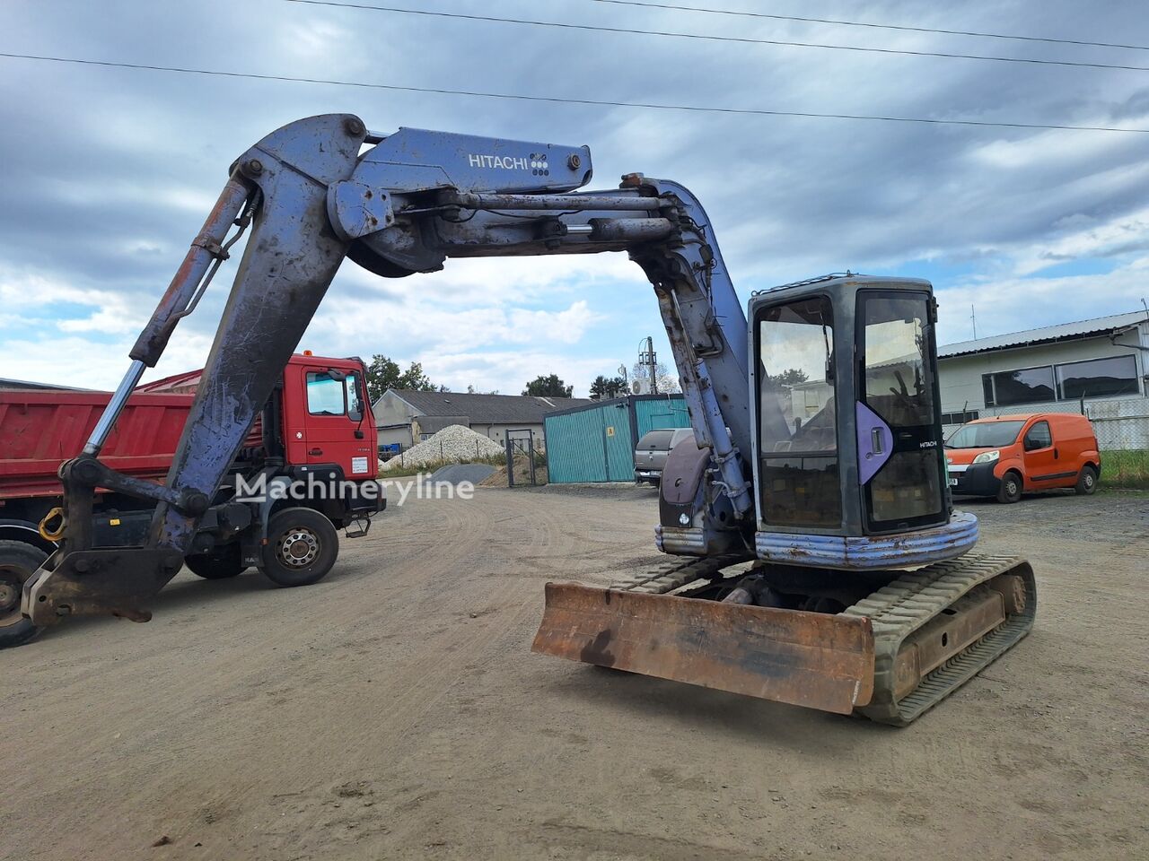 2001 Hitachi EX75UR, 1.800 mth, Import Auf Lager in der EU — Foto 3 z 13
