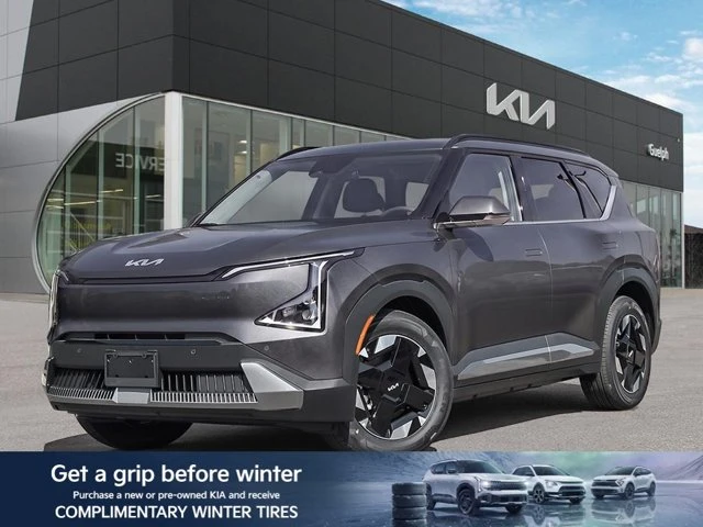 2027 Kia EV5 WIND FWD, grau, 7 km, Import Kanada — Foto 1