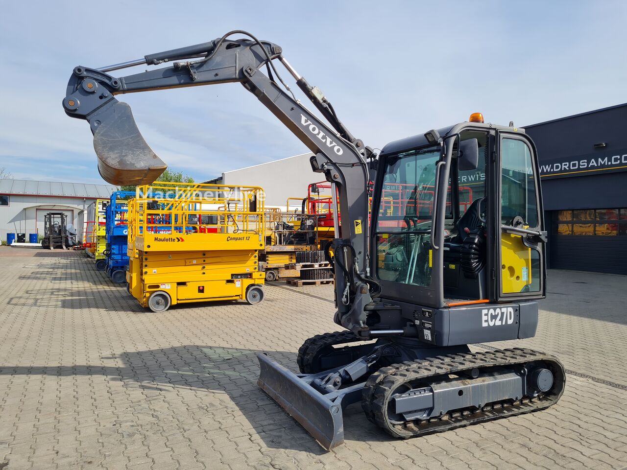 2018 Volvo EC27D, 2.348 mth, Import Auf Lager in der EU — Foto 1