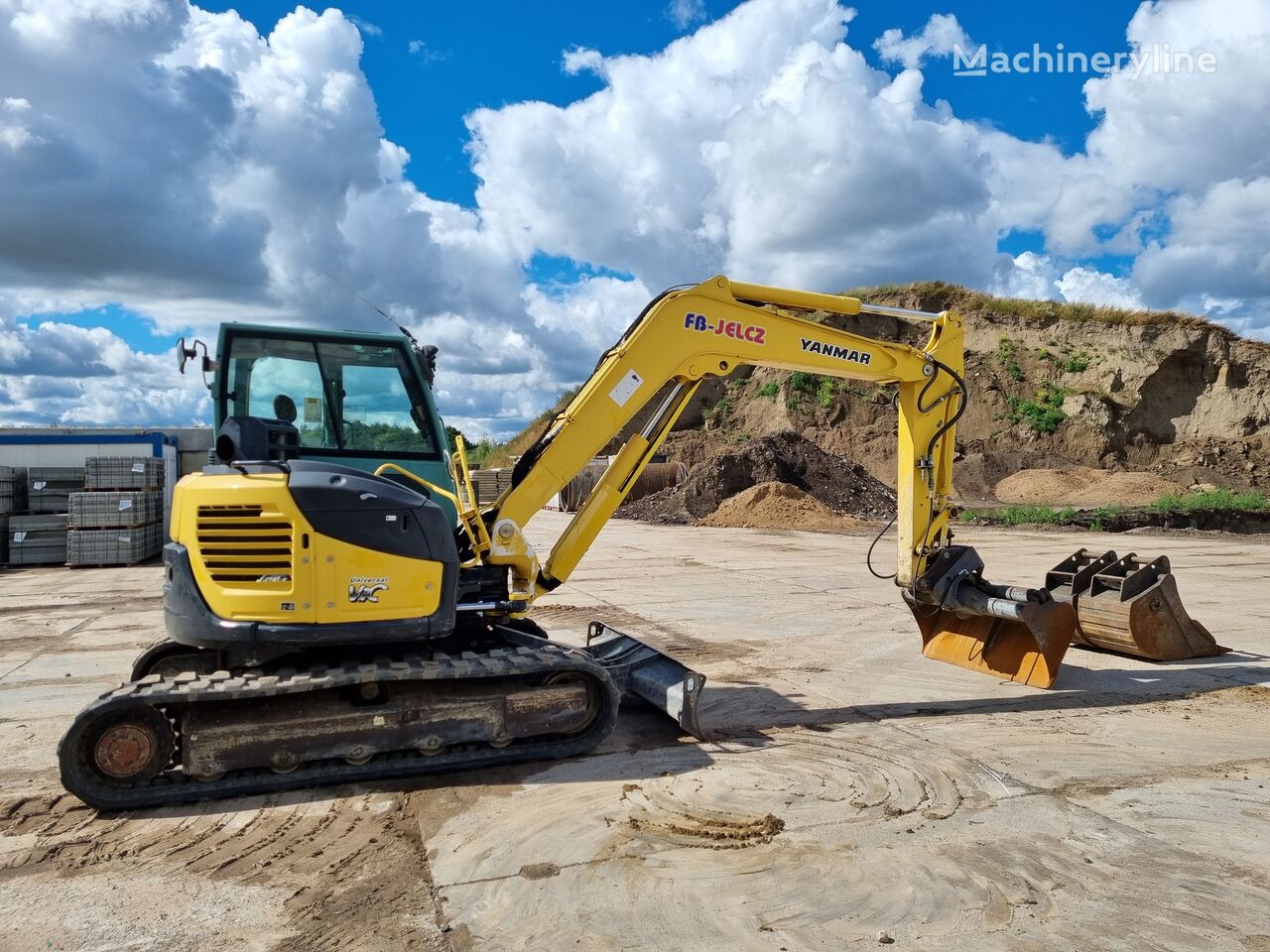 2013 Yanmar VIO, 6.376 mth, Import Auf Lager in der EU — Foto 6 z 16